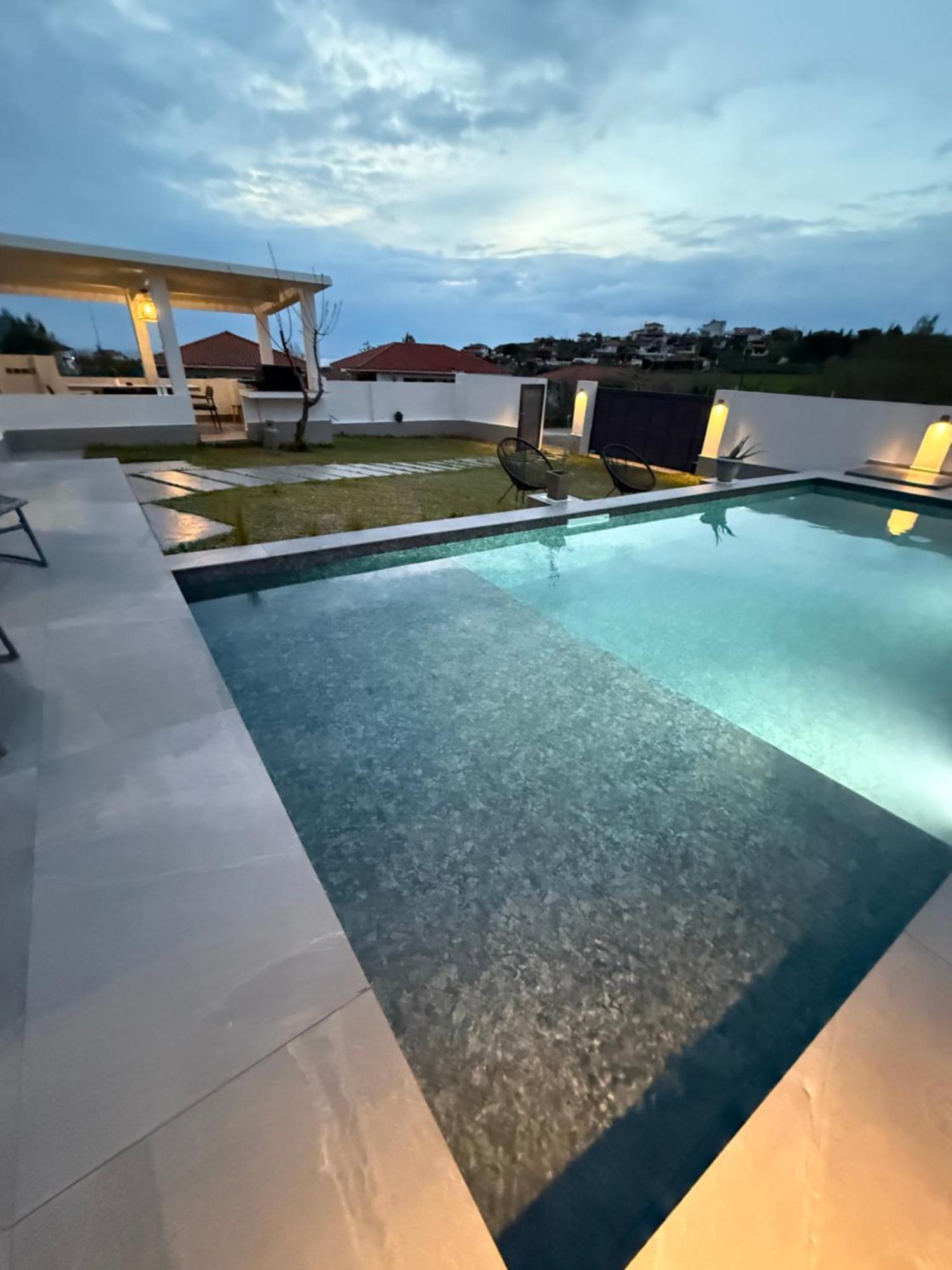 Villa Sunset Albatross Nea Poteidaia Exteriör bild